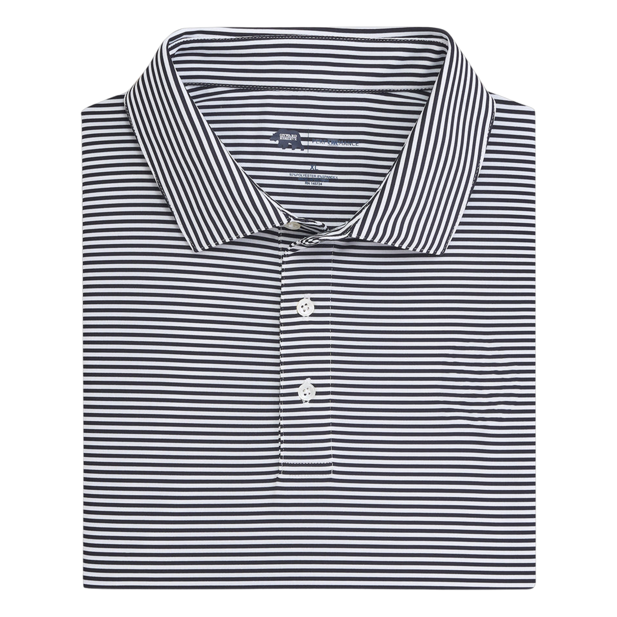 Echo Stripe Performance Polo