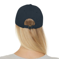 Woods Hole Dad Hat with Leather Patch