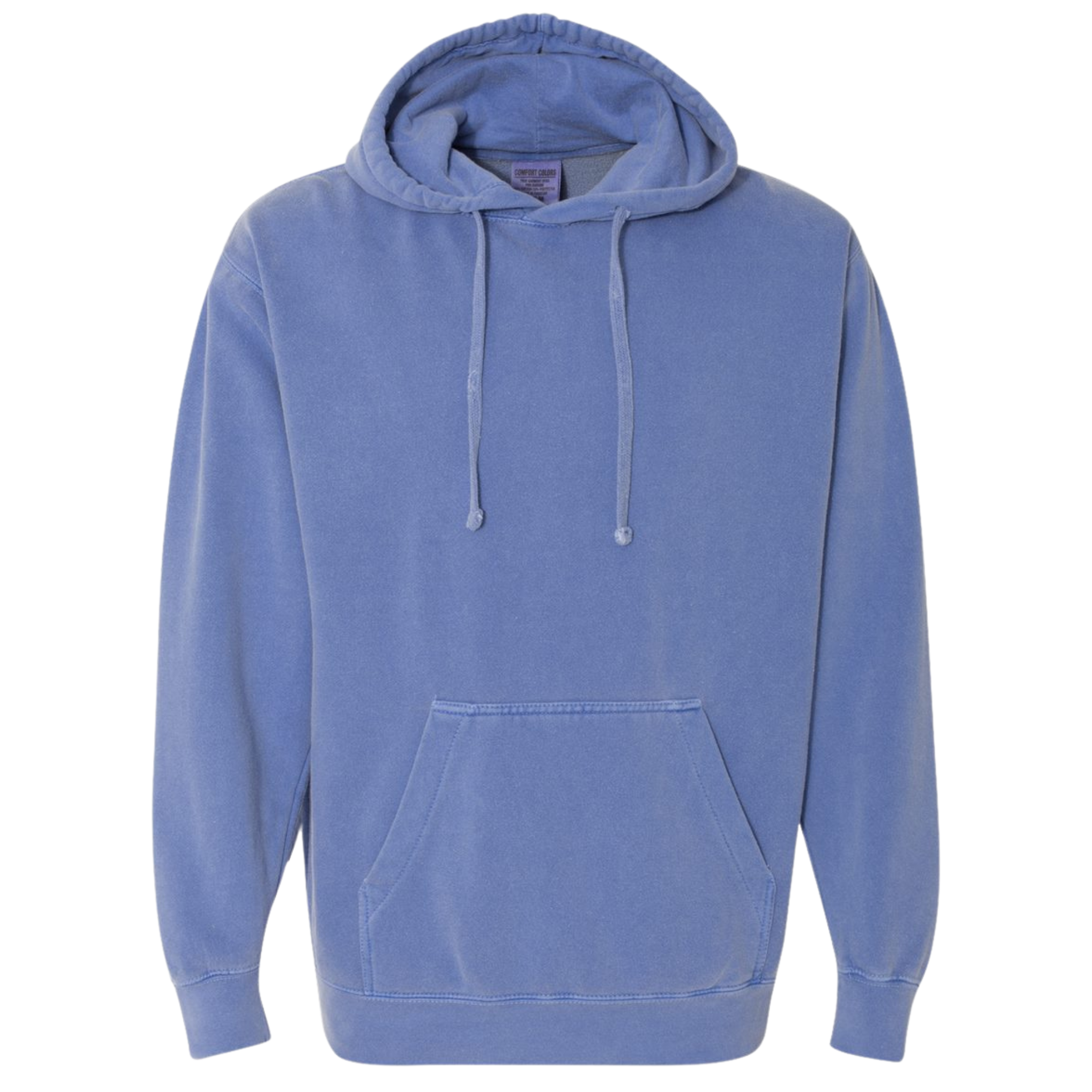 Relaxed Garment Dyed Hooded Sweatshirt