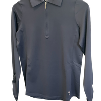 Golftini Ladies' Long Sleeve Zip Polo